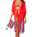 Kimono lungo Red Sky