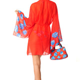 Kimono corto Red Sky