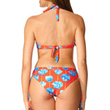 Bikini americano ferretto oro Red Sky