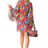 Kimono corto Animalier Color Chic