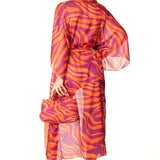 Kimono lungo Zebra Chic