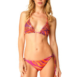 Bikini triangolo paillettes Zebra Chic