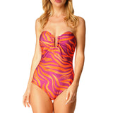 Sottogiacca/Intero décolleté Zebra Chic