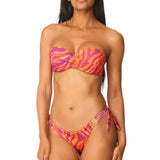Bikini fascia imbottita Zebra Chic