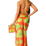 Pantalone largo Green&flowers