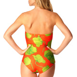 Sottogiacca/Intero décolleté Green&flowers