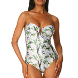 Sottogiacca/Intero Décolleté Glitter White Garden