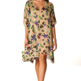 Caftano corto Violet Chic