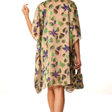 Caftano corto Violet Chic