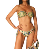 Bikini Fascia ferretto oro rete Violet Chic