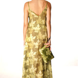 Abito lungo Green Magic