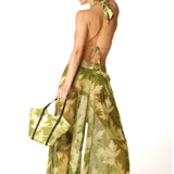 Pantalone largo Green Magic