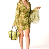 Kimono corto Green Magic