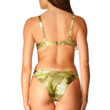 Bikini Push-Up Glitter Green Magic