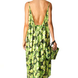 Abito Drappeggiato Elegance Garden