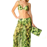 Pantalone largo Elegance Garden