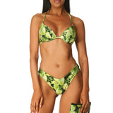 Bikini Triangolo Push-Up Elegance Garden