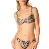 Bikini Balconcino paillettes Animalier Chic