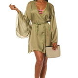 Kimono corto Milano Lurex