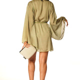 Kimono corto Milano Lurex