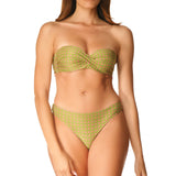 Bikini fascia imbottita Milano Lurex