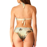 Bikini Americano ferretto oro Tropical