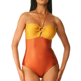 Sottogiacca/Intero anello oro Bicolor