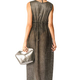 Gilet coulisse argento