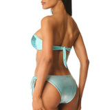 Bikini fascia strass ferretto oro Ibiza Blue