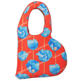 Bikini triangolo strass anelli oro Red Sky