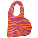 Bikini triangolo ciondolo/nappine Zebra Chic