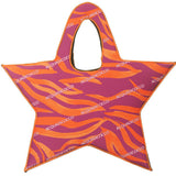 Bikini triangolo ciondolo/nappine Zebra Chic