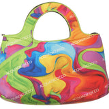 Kimono corto Face Multicolor