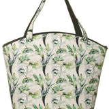 Borsa Mare con zip neoprene White Garden
