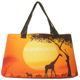Borsa Mare media neoprene Safari