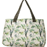 Borsa Mare media neoprene White Garden