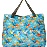Borsa mare grande neoprene Sky Flowers