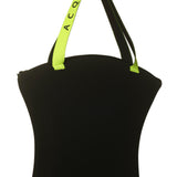 Borsa Mare con zip neoprene Monocrome Nero