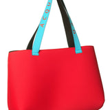 Borsa Mare media neoprene Monocrome Rosso