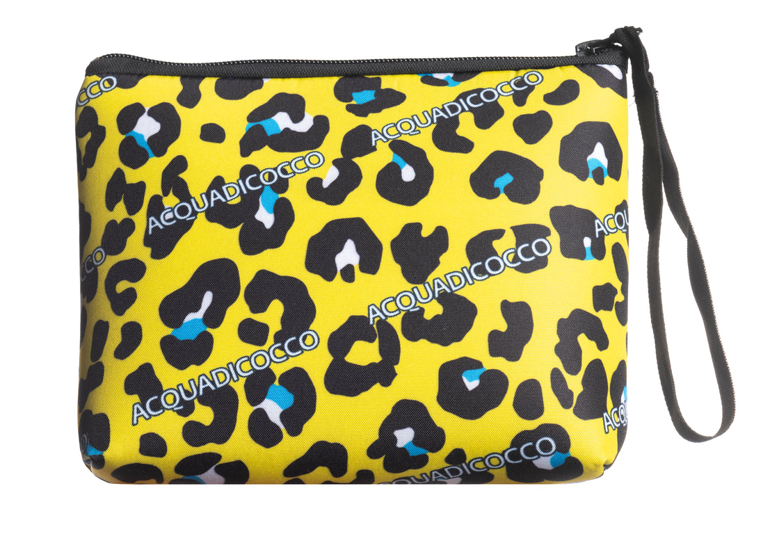 Intero Incrociato Strass Yellow Animalier