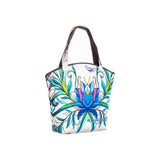 Borsa mare con cerniera neoprene -Watercolor
