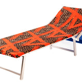 Coprilettino lycra-  Red Animalier