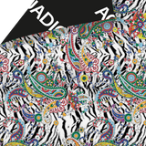 Telo Mare microfibra Paisley Zebra