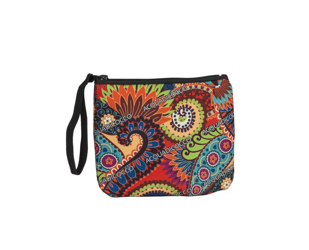 Paisley One Shoulder Trikini