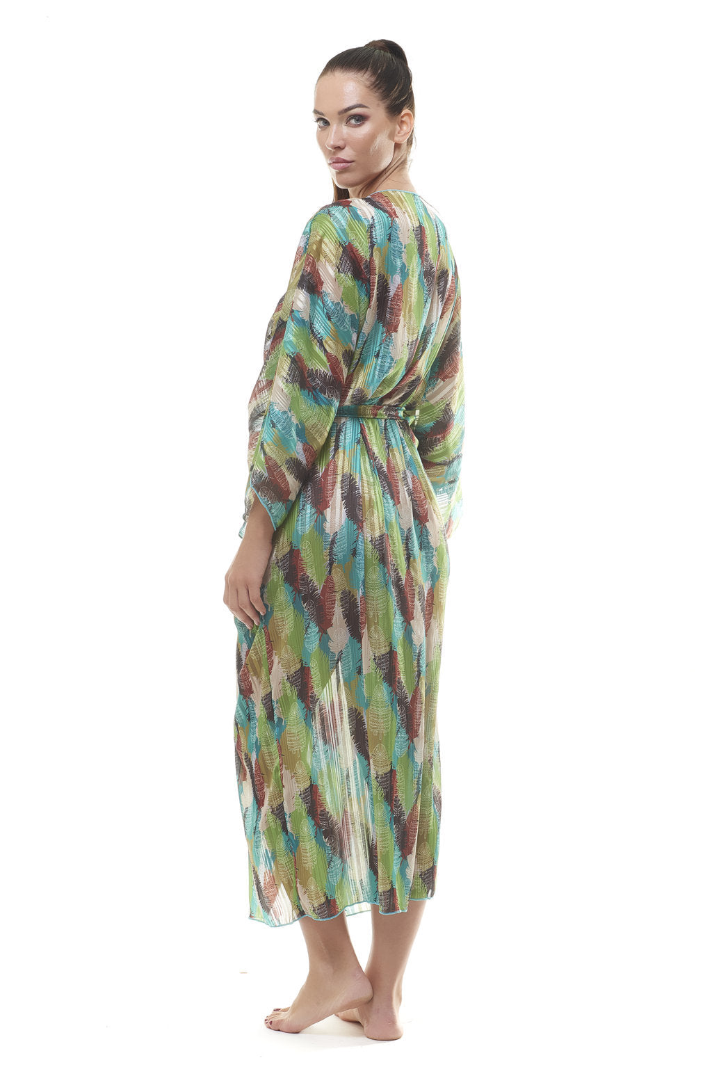 Kimono + Feather Belt
