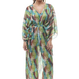 Kimono + Feather Belt