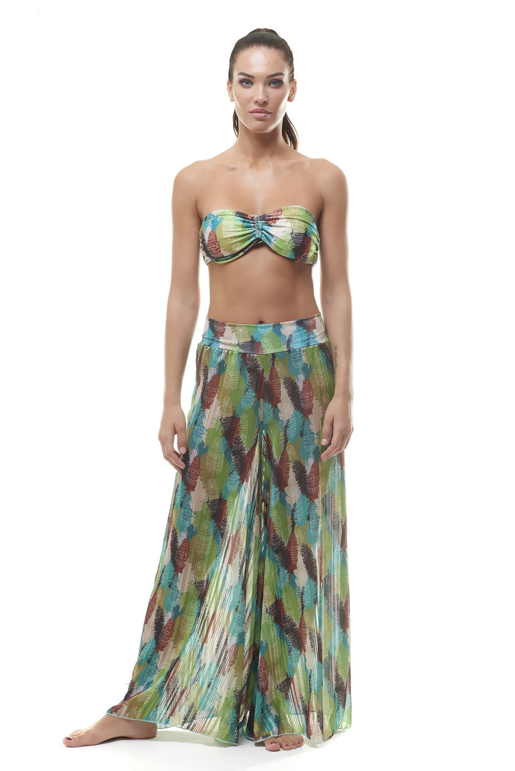 Paw feathers trousers