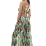 Pantalone Zampa Piume