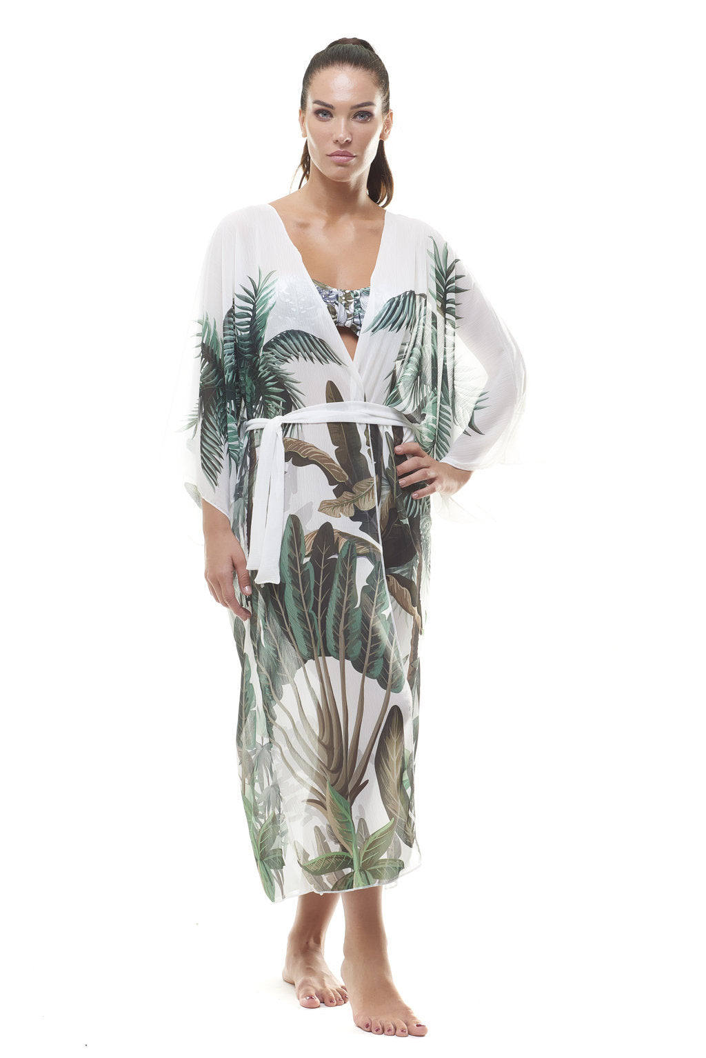 Kimono + Tropical Belt