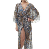 Kimono + Cintura Animalier